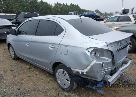 2022 Mitsubishi Mirage G4 Black Edition/Es/Le z USA, uszkodzony, nr VIN ML32FUFJ2NHF04028